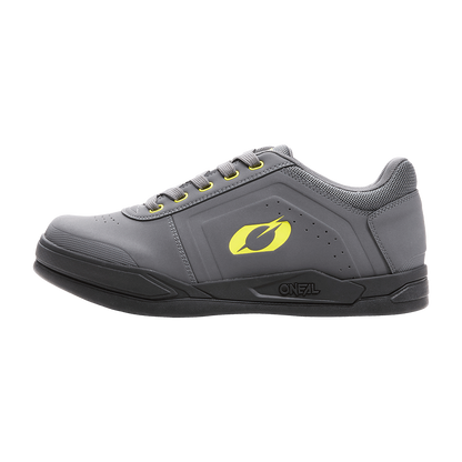 Zapatillas O'NEAL PINNED SPD V.22 Gris/Neon Yellow - The Bike Project Bnh 23