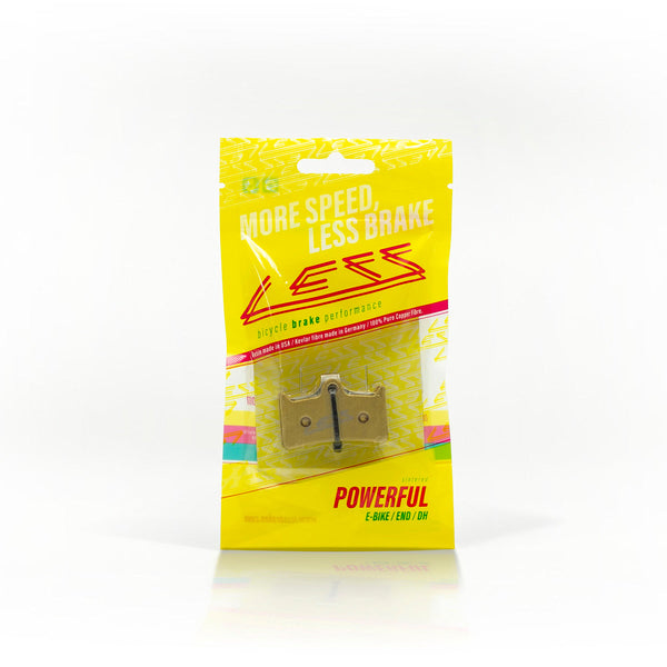 661 LESS POWERFUL BRAKE PADS HOPE V4 / TRICK STUFF MAXIMA