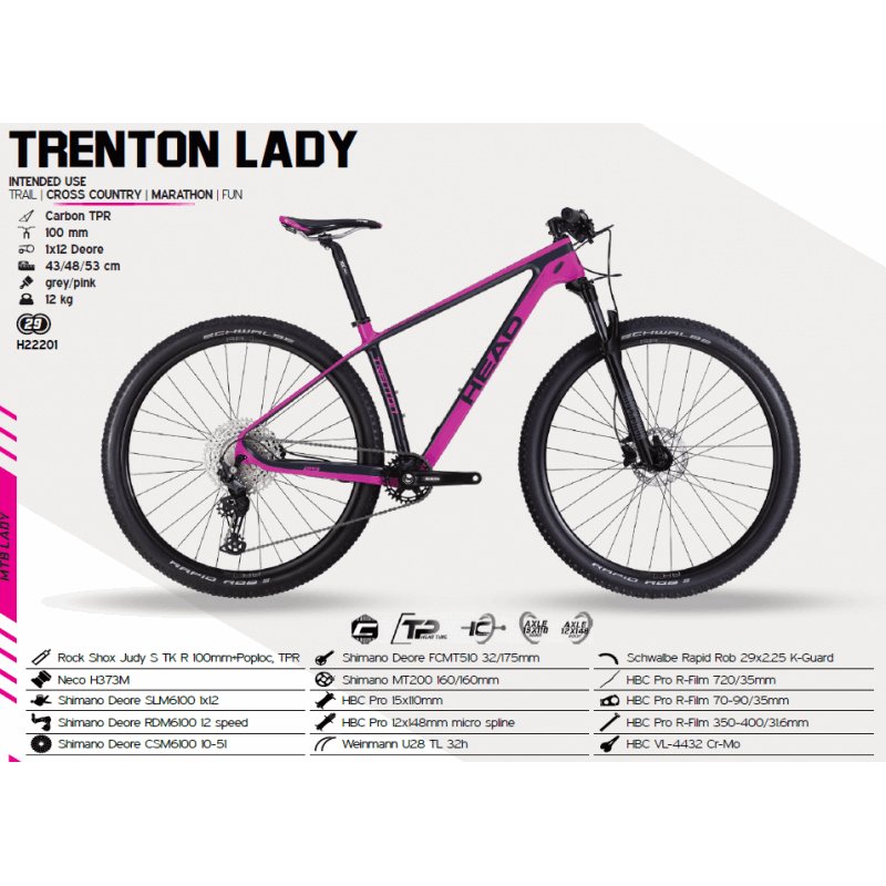 TRENTON LADY - The Bike Project Bnh 23